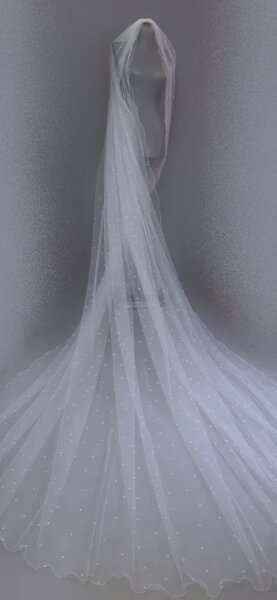 incili taraklı duvak